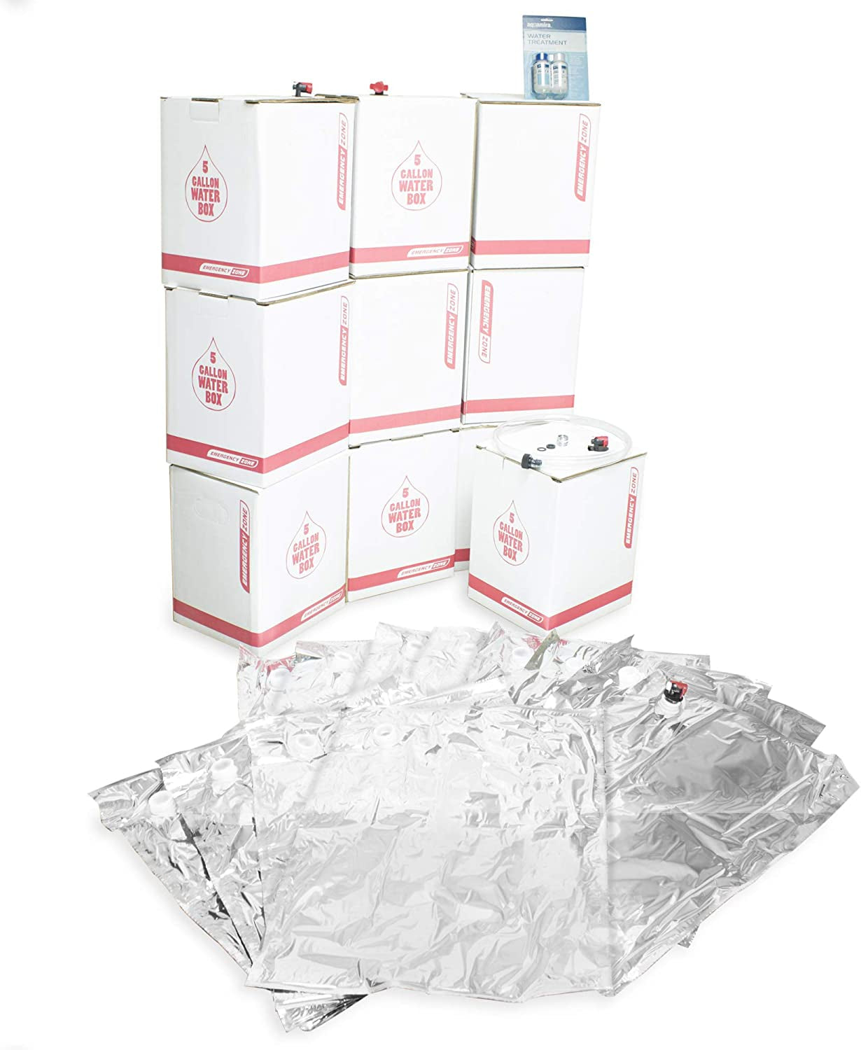 50-Gallon Home Water Storage/Treatment Kit