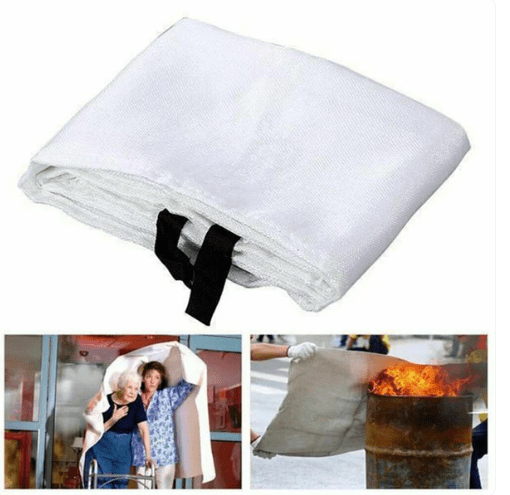 4 PACK FIRE BLANKET Fiberglass Hero Emergency Home Retardant Prepared 39''X39''