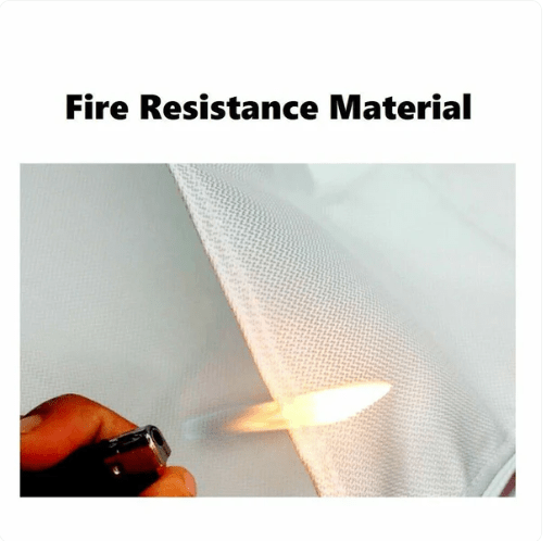 4 PACK FIRE BLANKET Fiberglass Hero Emergency Home Retardant Prepared 39''X39''