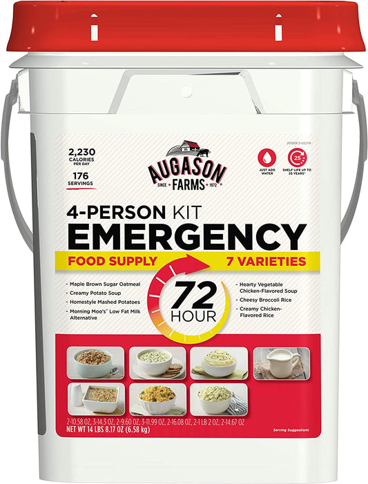5-20100 72-Hour 4-Person Emergency Food Storage Kit 14 Lbs 7 Oz