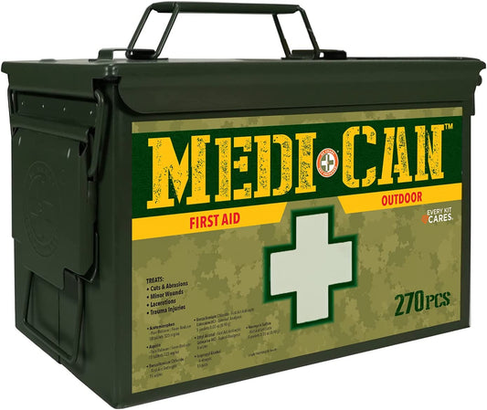 270Piece Medi+Can First Aid & Advance Wound Care Kit (Packaging May Vary)