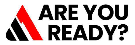 Are You Ready? brand logo in black, symbolizing preparedness and reliability.