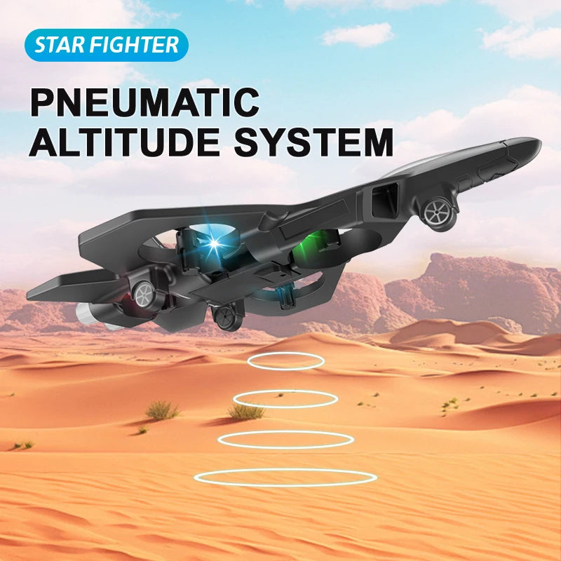 Glider Flying Jet Plane Stunt Helicopter RC Hobby 2.4G  Remote Control Foam Fighter Airplane Toy with Lights