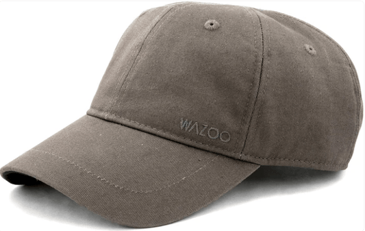 Grey Cache Cap | Tactical Cap W/ 6 Hidden Pockets